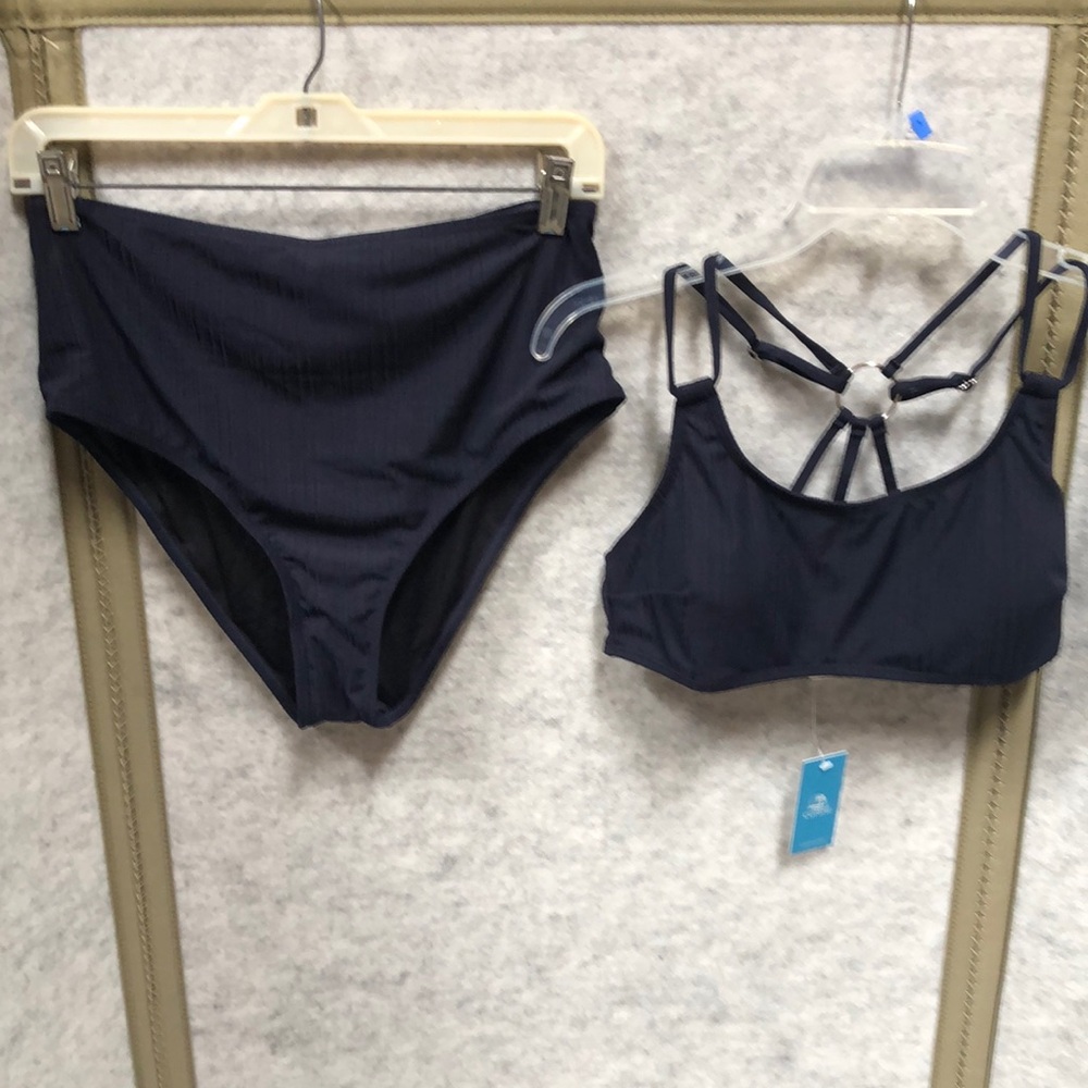 Navy Blue Bikini Set NWT